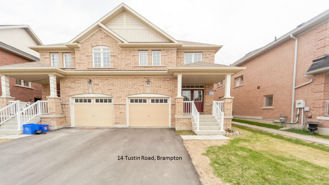14 Tustin Road, Brampton 14 Tustin Road, Brampton