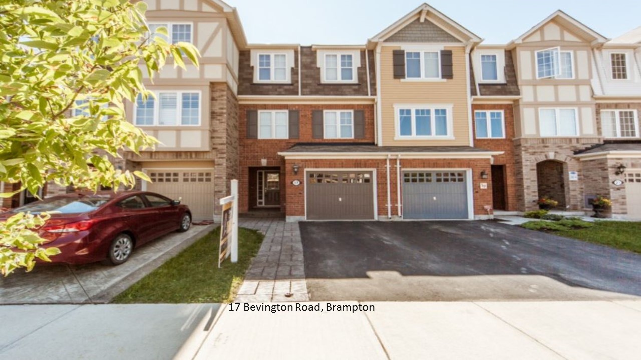 17 Bevington Road, Brampton 17 Bevington Road, Brampton