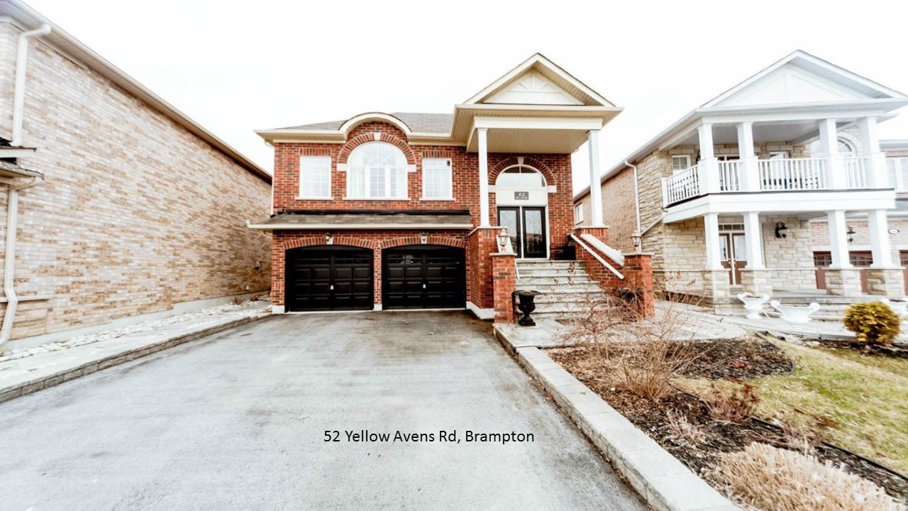 52 Yellow Avens Rd, Brampton 52 Yellow Avens Rd, Brampton