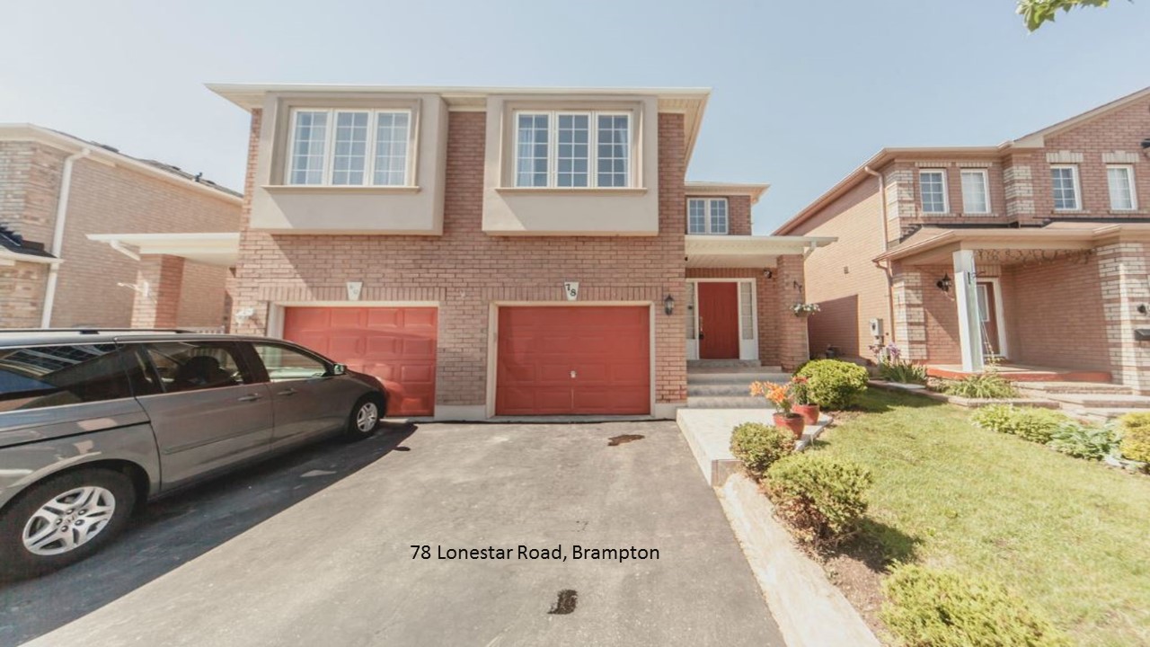 78 Lonestar Road, Brampton 78 Lonestar Road, Brampton