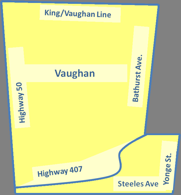 Vaughan Real Estate Map