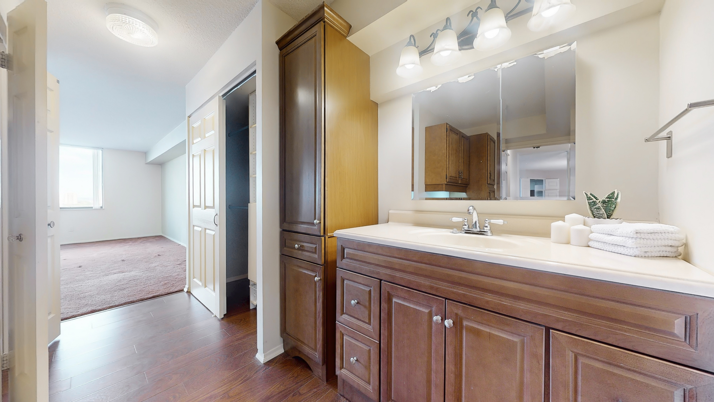 Primary Bedroom Vanity at 1401-2350 Bridletowne Circle