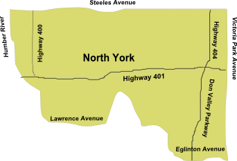 North York Map