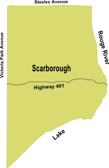 Scarborugh Map